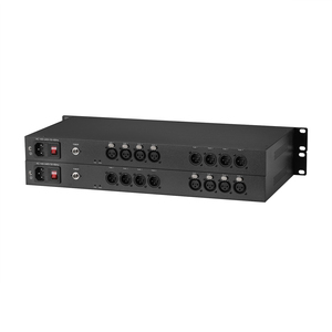 Broadcasting Analog Balanced XLR Audio Fiber Optical Converter 4 Channel Bidirectional Transmission - Product Image 2