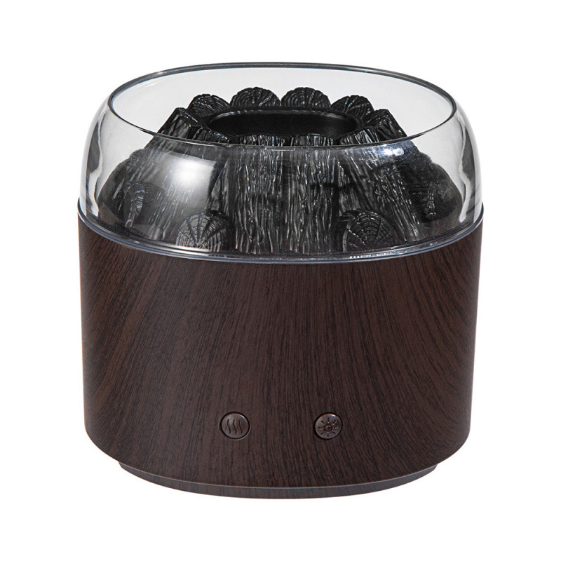 Dark wood grain