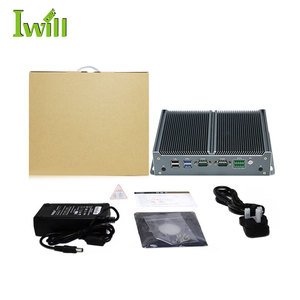 OEM工場J1900組み込みPCシステムVGA 1HD 6COM RS232デュアルLAN産業用コンピューターケースWin Linux OS用 - Product Image 6