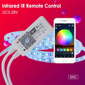 LED灯条灯WiFi RGB RGBW控制器DC 5V-28V Android IOS APP魔法家居IR控制 - Product Image 4
