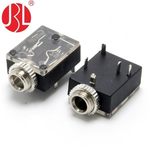 Iplik Stereo jak ile 3.5 PJ-324M mm 3Pin 5Pin DIP sağ açı DC12V 1A ses jakı - Product Image 6
