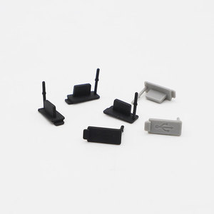 免费样品硅胶软微型USB和C型盖便携式橡胶防尘塞保护器 - Product Image 2