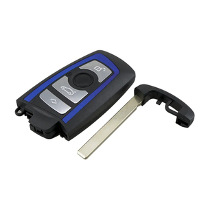 4 düğmeler anahtarsız araba Fob uzaktan anahtar için 2011-2017 BMW 1 2 3 4 5 6 7 serisi X3 X5 X6 3B 3B 45 433MHz CR02450 - Product Image 2