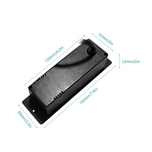 Toma de corriente de escritorio integrada estándar de EE. UU. Toma de corriente de carga inalámbrica inteligente con 2 cargadores USB y conectividad NFC - Product Image 3