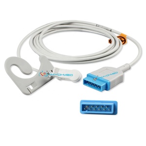 11Pin for GE Healthcare <strong>Marquette</strong> SpO2 <strong>Sensor</strong> Dash 3000 Dash 4000 Reusable Adult Finger Soft Tip Spo2 Probe GE SpO2 <strong>Sensor</strong> - Product Image 4