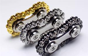 チェーンギアフィジェットスピナー、ステンレス鋼感覚バイクチェーンギアフィジェットスピナー - Product Image 3