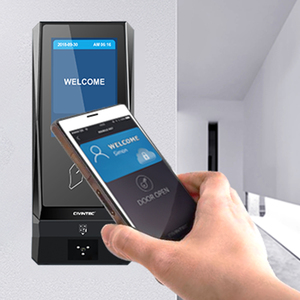 CT9 NFC BLE Rfid Time prossimità e tastiera amp interfono di accesso dell'appartamento per il controllo del tornello