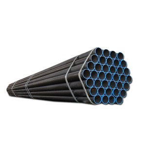 API 5L 10 \ "x 12M SCH 40 Tubos de hierro negro ASTM A53 y A106B para estructura de aceite de perforación Certificada por GS TISI SABS - Product Image 1