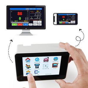 MF43HYC HMIタッチスクリーンwifiネットワークランプと浸漬pid温度コントローラーと英語スペイン語版 - Product Image 1