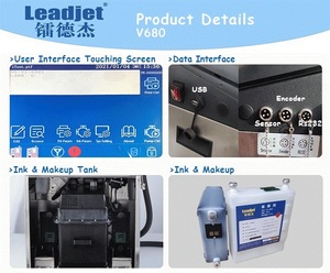 Kontinuierliche Druckmaschine Lots Nummer/Datum Karton Codierung drucker - Product Image 3