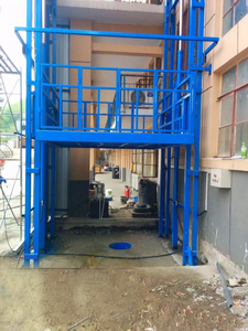 3000mm High-End-Sicherheit Mini Hydraulische vertikale Führungs schiene Waren aufzug Hydraulischer Aufzug Elektrischer fester Lastenaufzug
