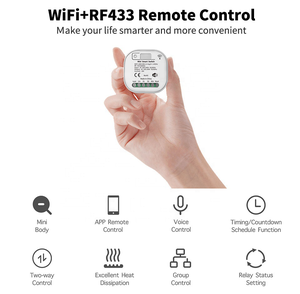 WiFi Smart <strong>Switch</strong> Interruptor 433Mhz RF Receiver Intelligent Remote Wireless Remote Control for Smart Home Wifi <strong>Light</strong> <strong>Switch</strong> - Product Image 3