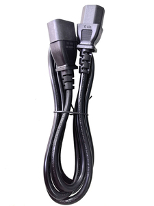 Conjunto de cable de alimentación C13 a C14, extensión de cable de alimentación de CA, enchufe intercambiable, Cable de alimentación eléctrica de CA para ordenador - Product Image 2
