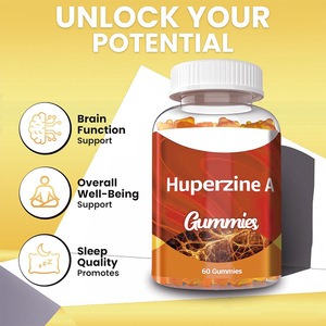 Superfood Huperzine un supplemento Gummies integratori cerebrali per la memoria e la messa a fuoco supporta la funzione cognitiva - Product Image 2