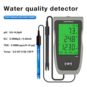 Wholesale HM500 Water Quality <strong>Tester</strong> with LCD Display EC PH TDS TEMP and Manual Acidity Meter Online PH <strong>Tester</strong> - Product Image 3