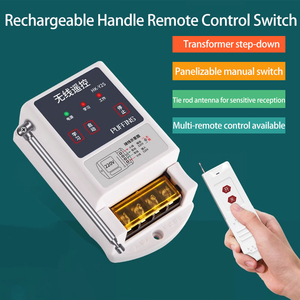 220V Dual Wireless Fernbedienung schalter 1000 Meter mit Antenne Intelligente Wasserpumpe Motor Lichts teuerung Maximaler Strom 10A - Product Image 3