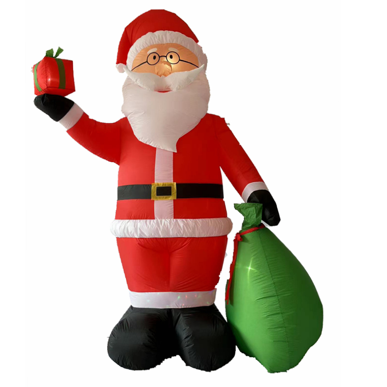 8FT Santa Claus&Bags