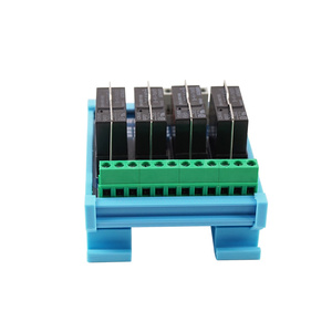 Placa de salida de relé de 4 canales Oshangming, módulo de relé de 12V/24V, placa IO 16A, relés electromagnéticos 1NO 1NC para luz de carretera - Product Image 1