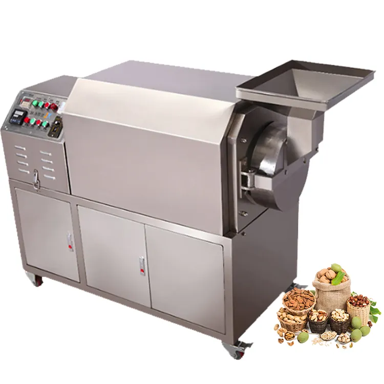 Máquina cortadora de granos de cacahuete, cortadora de nueces tostadas, tira de almendra