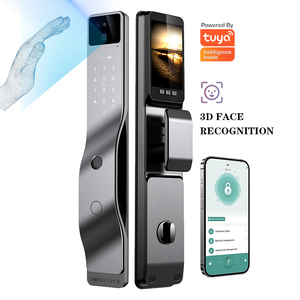 Serratura Digitale Intelligente con Riconoscimento Biometrico delle Vene Palmari e del Viso 3D, Impronta Digitale e Password - Product Image 1