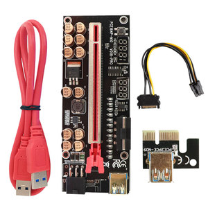 Ver018 Pro Newest Pcie Riser Card 1X to 16X Temperature <strong>Control</strong> USB3.0 Graphics Card <strong>Pci</strong>-e Adapter Cable - Product Image 1