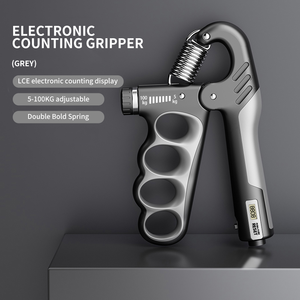 กริปเปอร์มือจับอัจฉริยะปรับได้สำหรับการออกกำลังกายแบบ11-220LB เพื่อความแข็งแรงการฝึกมือ - Product Image 1