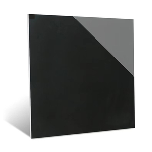 סיטונאי שחור ולבן מרצפות יוקרה החלקה Firebrick 600*600 סלון פורצלן מרצפות