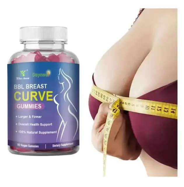 BBL Gummy buttlifting mông lớn kẹo mông làm săn chắc đường cong mở rộng bộ ngực lớn mở rộng bản chất vú vú hip Gummies