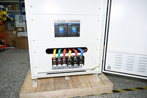 40kw IP45 Static <strong>Phase</strong> Converter Inverters 3 <strong>Phase</strong> 127/220V <strong>Input</strong> to 110/220VAC 60HZ <strong>Split</strong> <strong>Phase</strong> <strong>Output</strong> for Motor Application - Product Image 2