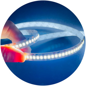 240 cips ışık şeritleri Led 12mm PCB 3000k 4000k 6000k 12000k Led şerit ışık 2835 Led şerit alüminyum profil lineer ışık - Product Image 6