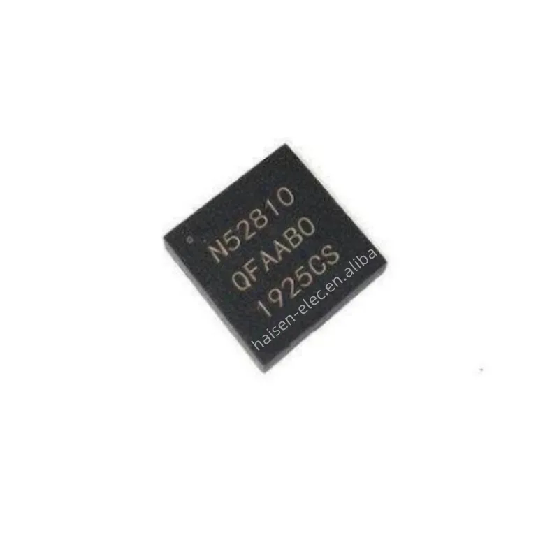 BOM Analógico STM TI componente electrónico de baja potencia RF BLE5.0 chip NRF52810 IC RF TXRX + MCU BT 32WFQFN de 2, 0, 2, 2