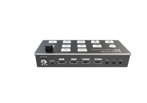 Conmutador de video de 2 canales 4K conmutador de transmisión de video para teclado en vivo y de transmisión - Product Image 6