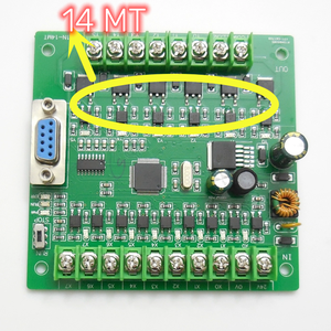 FX1N-14MR FX1N-14MT PLC産業用制御ボード8入力6出力プログラマブルモジュール - Product Image 4