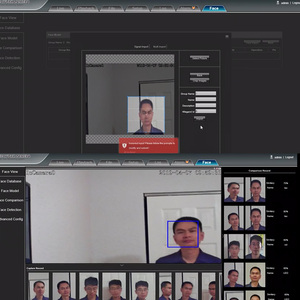 Cámara IP tipo bala de seguridad para el hogar, videocámara ip a todo color con reconocimiento facial ir, cctv - Product Image 6