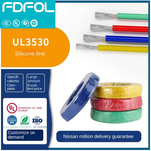 FDFOL 10 AWG elektrik teli yalıtımlı 4-Wire çekirdek güç ana hat için 12/2 Romex 600V anma gerilimi ROHS sertifikalı - Product Image 2