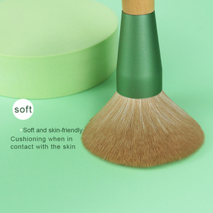 Bamboo Green <strong>7</strong> <strong>pcs</strong> Makeup <strong>Brush</strong> Set Private Label Custom Logo Makeup <strong>Brush</strong> Professional Make Up <strong>Brush</strong> - Product Image 4