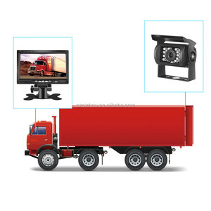 Cảm biến đỗ xe với màn hình xe buýt cho xe tải trường học xe buýt máy ảnh buzzer 24V xe tải trường học xe buýt van cảm biến đậu xe phía sau xem sao lưu - Product Image 6