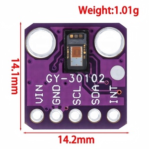 eParthub GY-MAX30100 GY-MAX30102心跳心率脉搏血氧浓度检测传感器模块 - Product Image 4