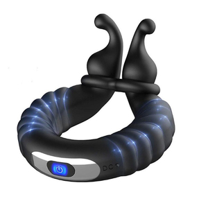 Klitoris stimulieren Penis Vibrierende Ring verzögerung Ejakulation Silikon Penis <span class=keywords><strong>Testis</strong></span> Ring Vibrator - Product Image 1