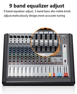 Lyra-10プロフェッショナル48Vファントムパワー12チャンネル駆動ミキサーデジタルコンソール<span class=keywords><strong>DSP</strong></span>付き