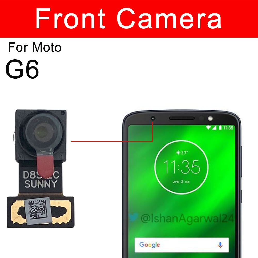Para Moto G6 delantero