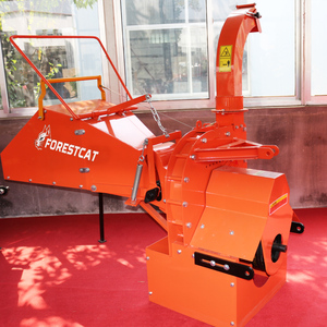 Industrielles zapfwelle getriebenes Holzhacker-Hydraulik zufuhr system Forst holzhack maschine für die Holz verarbeitung von Ästen - Product Image 2