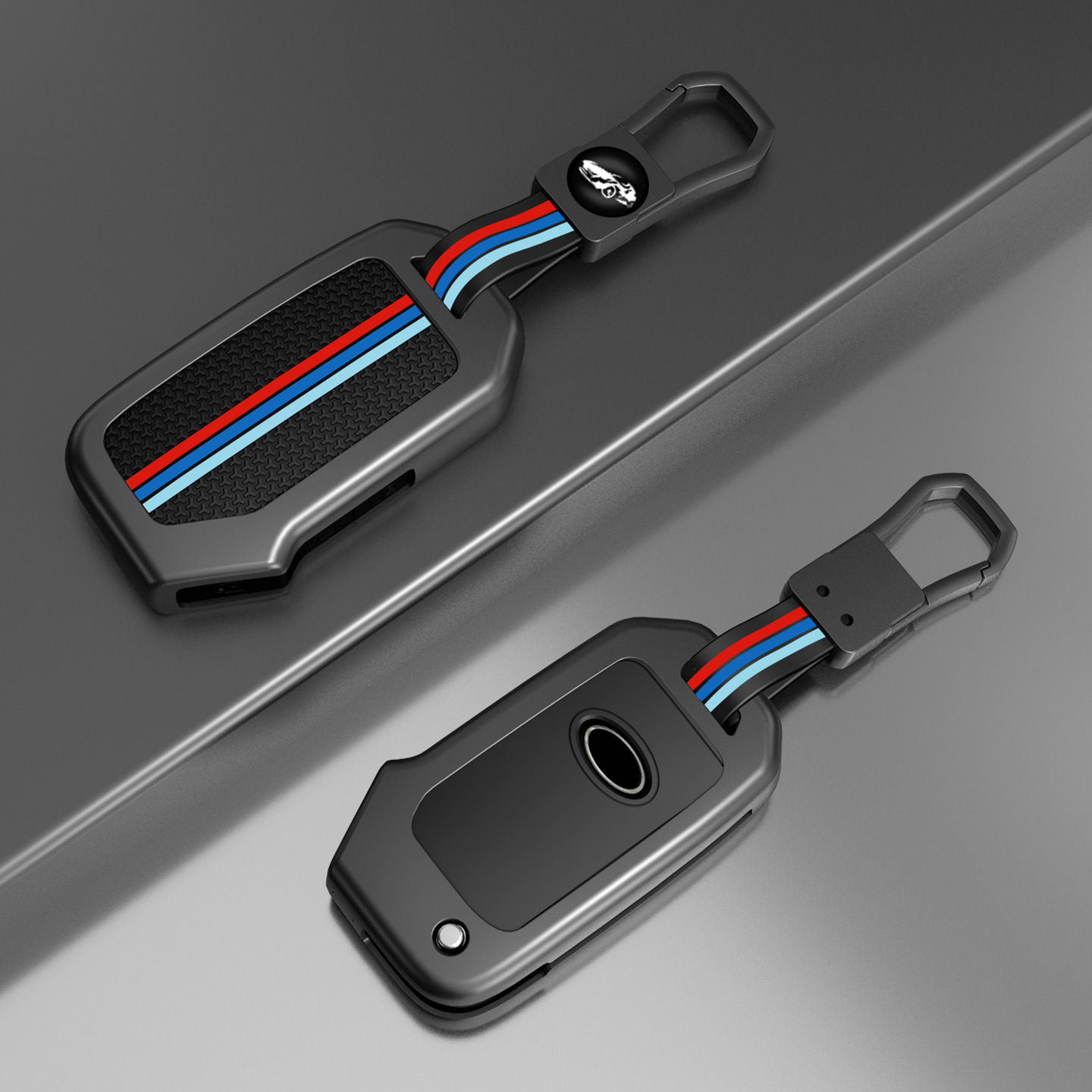 Boucle de corde en caoutchouc tricolore