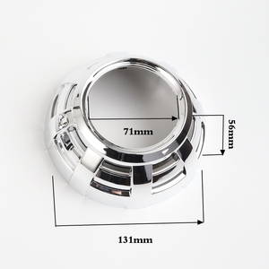 CQL far güçlendirme 3.0 inç aozoom A3 + A5 + A6 + led bi xenon projektör lens apollo 3.0 shroud - Product Image 6