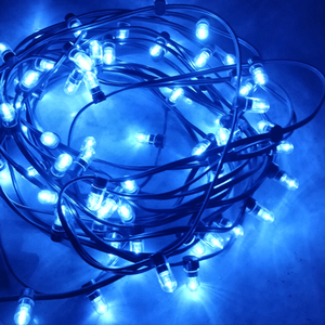 หลอดไฟสปูล100ม. 50ม.,ไฟสตริง Led Rgb กันน้ำได้คลิปคริสตัลสายเทพนิยายไฟเส้นปาร์ตี้วันหยุด12V 24V - Product Image 4