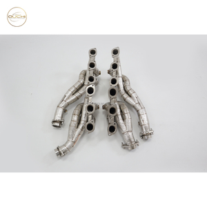 OUCHI System Performance Manifold for Ferrari 599 V12 6.0L Stainless Steel 304 Material Unleash Horsepower Auto Racing <strong>Header</strong> - Product Image 3