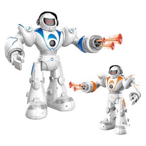 Robot de combate a control remoto educativo, robot inteligente de juguete con flechas de disparo, 2022