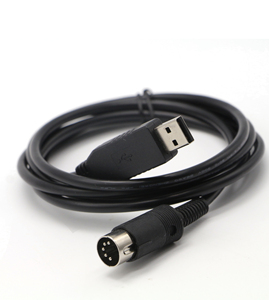 Yüksek kaliteli CH340C çip DIN 5PIN erkek/kadın seri RS232 USB klavye dönüştürücü adaptörü düz aracılığıyla ara kablosu - Product Image 4