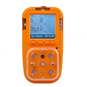 Tragbarer 4-in-1-Mehrgasdetektor und-analysator mit sofortiger Warnung vor gefährlichen Konzentrationen