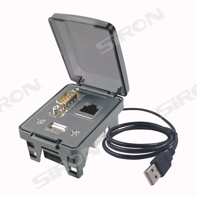 SiRON protective communication interface panel box H410 USB Network Interface Wall Socket, Power Socket, Electrica socket